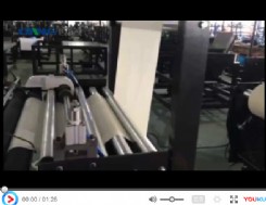 無(wú)紡布鮮花袋制袋機(jī)